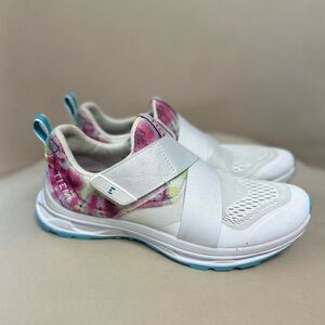 Tiem’s tie dye spin shoes